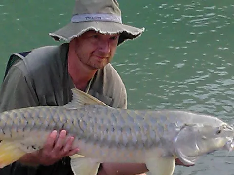 Fishing and wilderness adventure on the Seti Karnali River Nepal