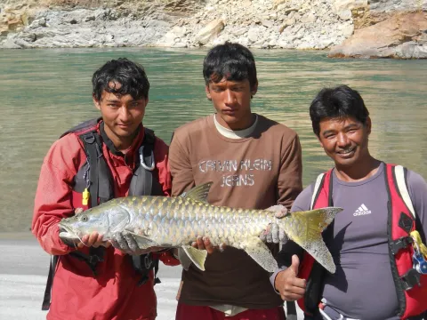 Seti Karnali fishing trip through remote Himalayan river landscapes
