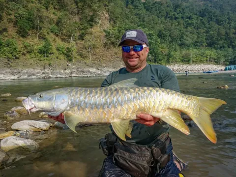 Golden Mahseer fishing experience on the Babai River