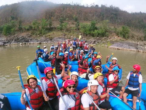 Upper Seti River rafting adventure from Pokhara