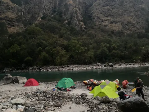 Tamur River Rafting Through Dramatic Mountain Gorges and Forests