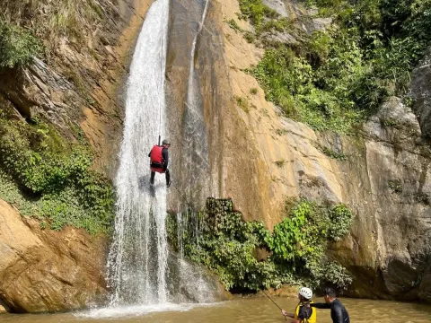 Jalbire Canyoning in Chitwan Nepal