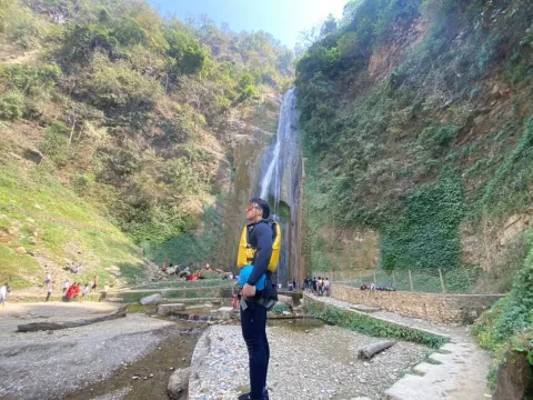 Scenic Jalbire canyoning experience in Chitwan