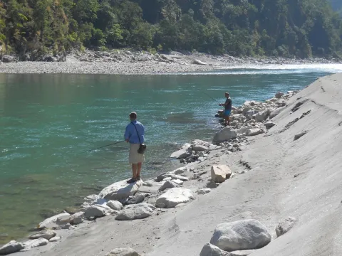 Babai River Wilderness Landscape