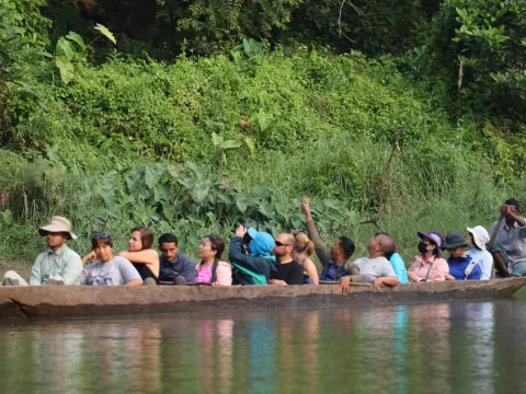 Canoe Ride on the Rapti River in Chitwan