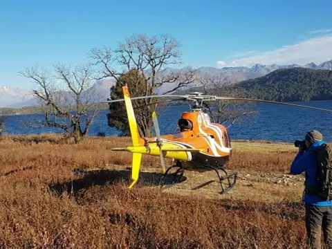 Heli for Rafting