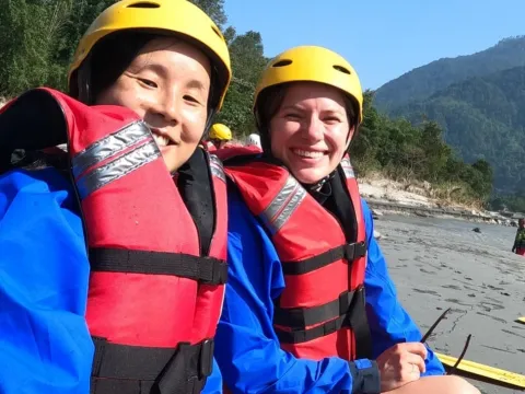 Trishuli River Rafting Rapids